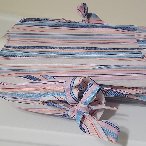 En Creme striped sun dress - Picture 5 of 7